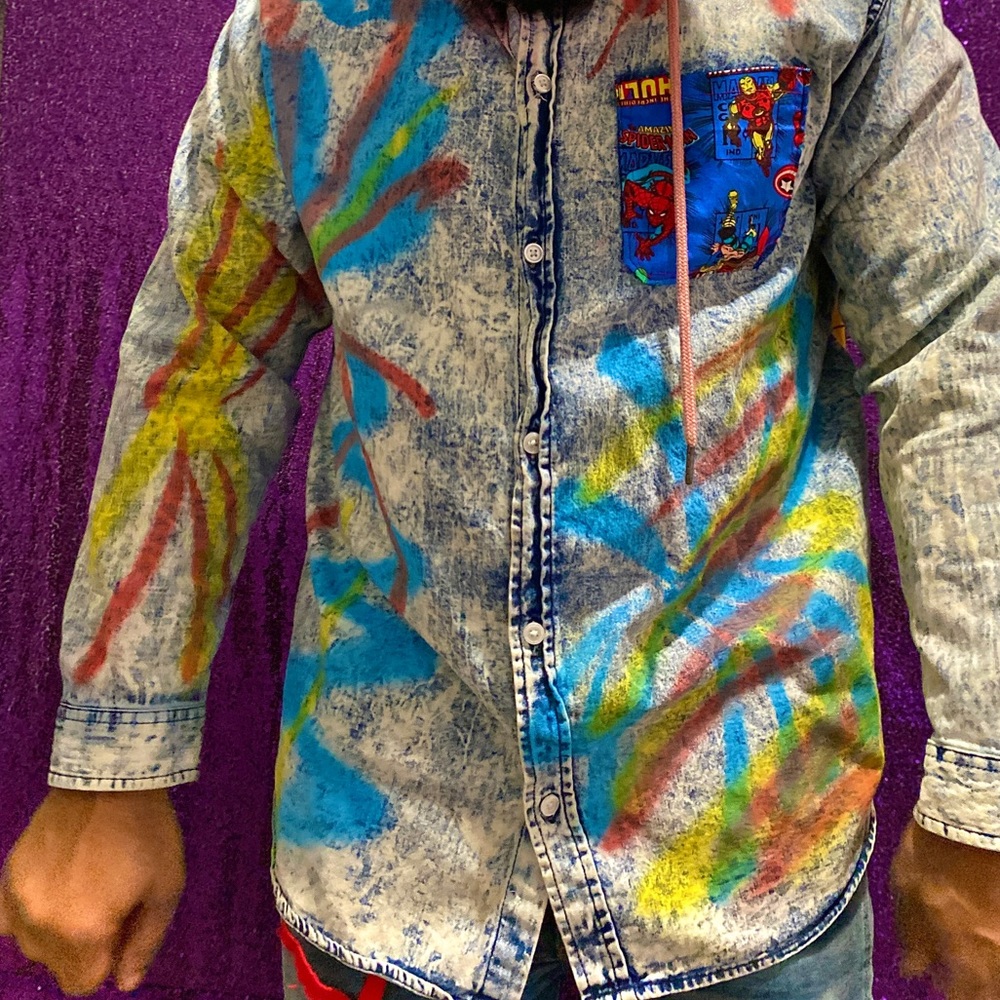 CUSTOM MARVEL SHIRT